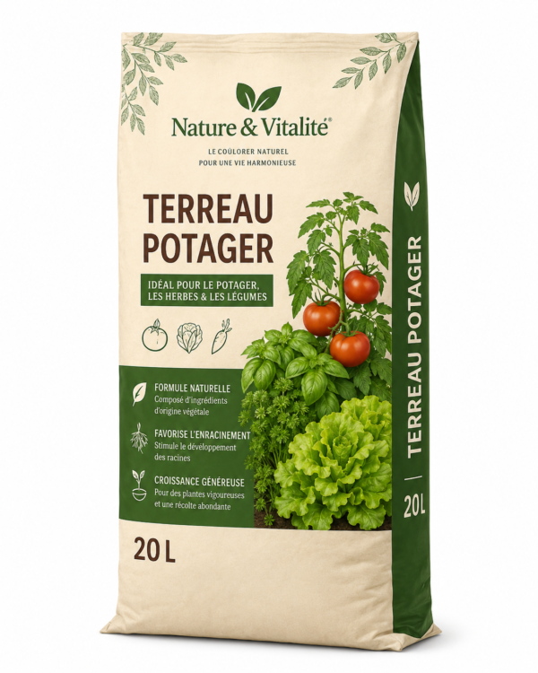 🍅 Terreau Potager – 20 L